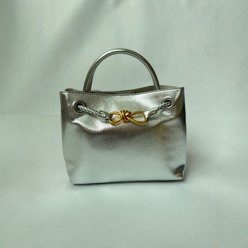 24 Andiamo Bow Classic Woven Commuter Large Capacity Tote Bag Factory - Image 4